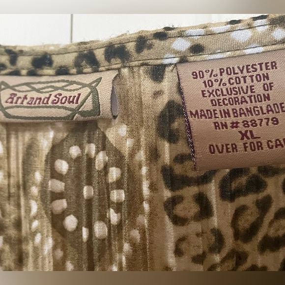 Art and Soul Tunic style Top - Picture 2 of 2